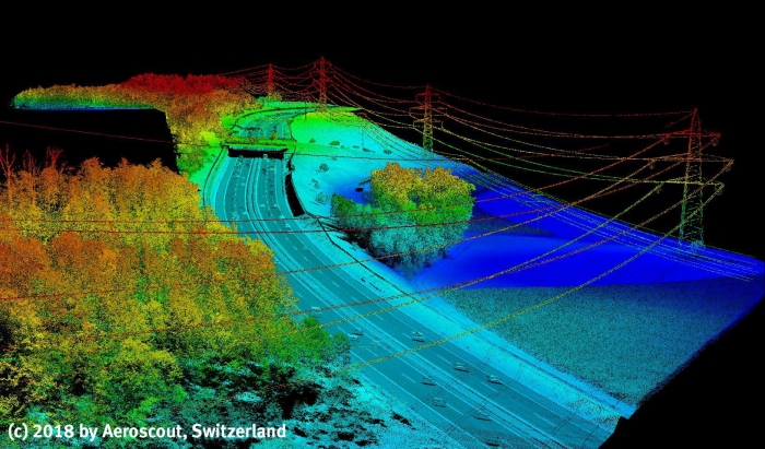 point cloud power line inspection